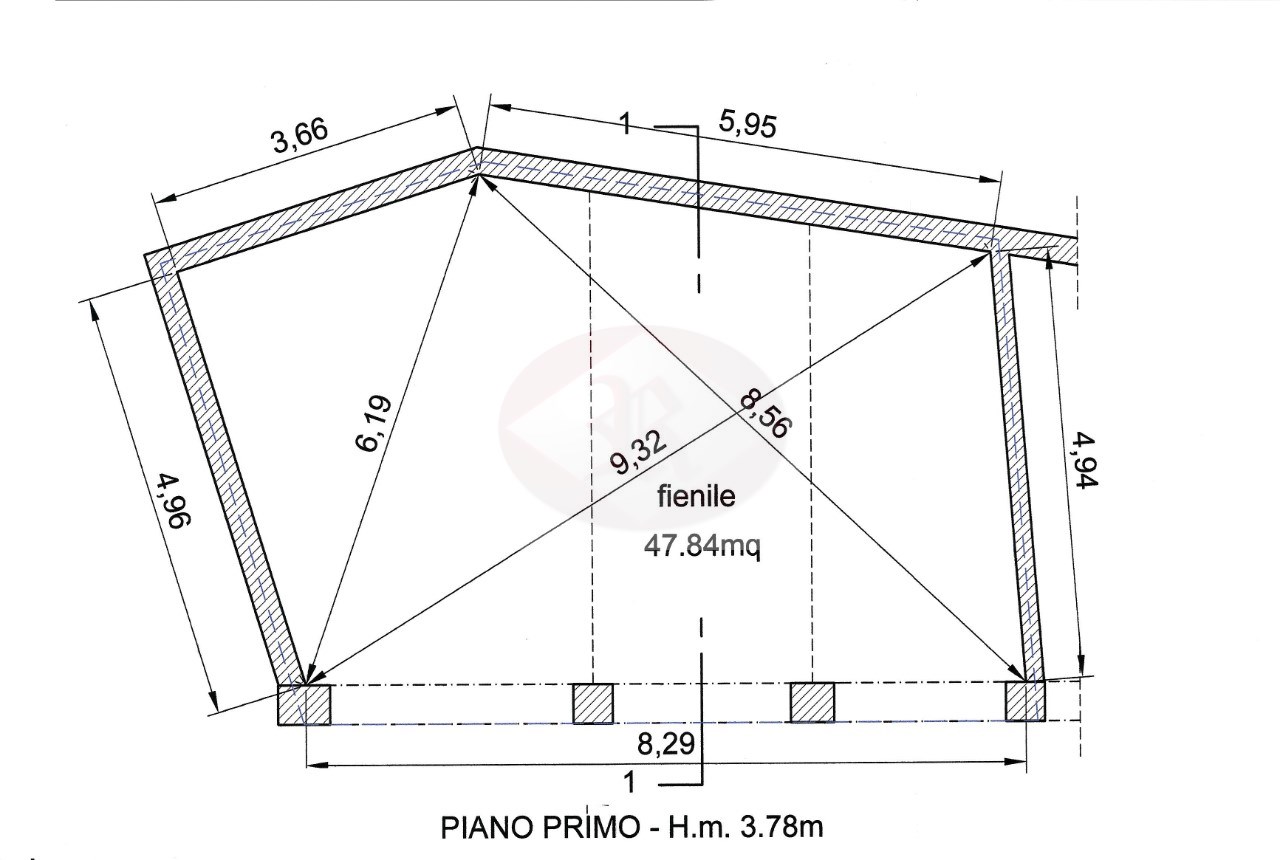 planimetria primo piano