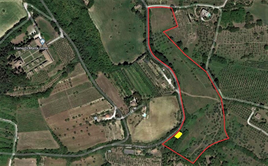 terreno giove in vendita con casa